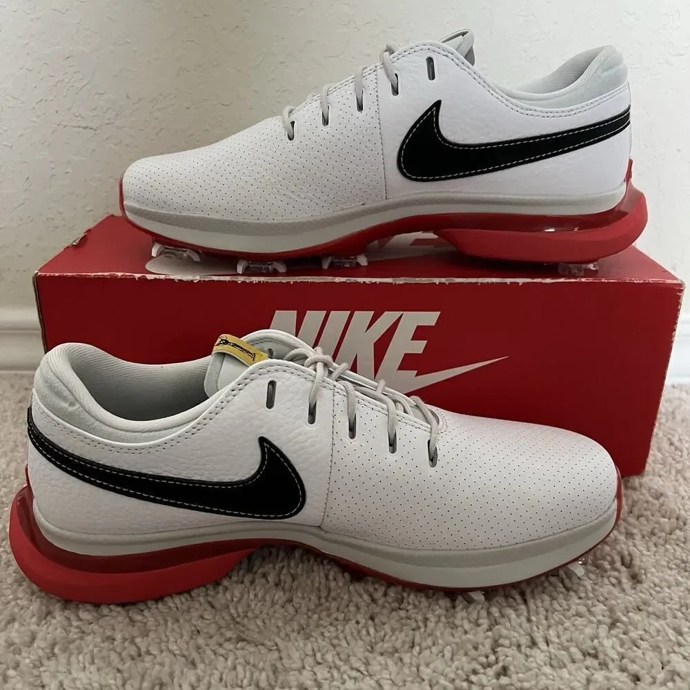 Nike Air Zoom Victory Tour 3 Mens Golf Shoes White Track Red DV6798 101 Size 7
